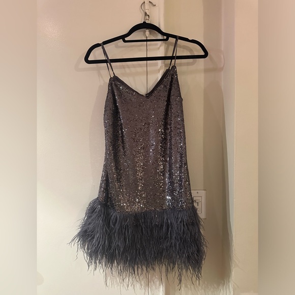 Cinq A Sept Athena Sequin Dress - Picture 2 of 6